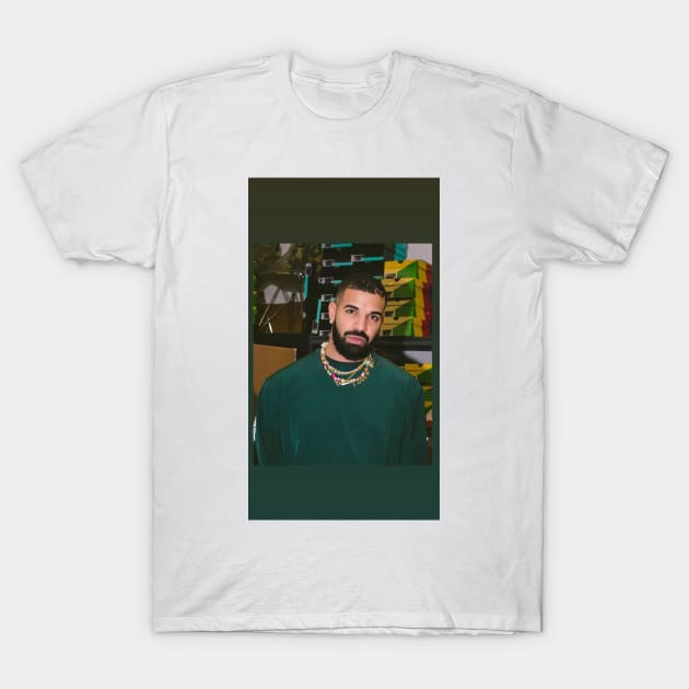 Drake Green T-Shirt by Hayderparker123